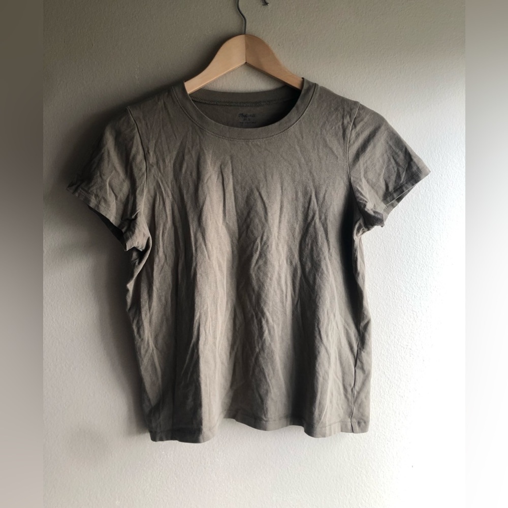 Madewell Women’s Short Sleeve Plain Top Size S
